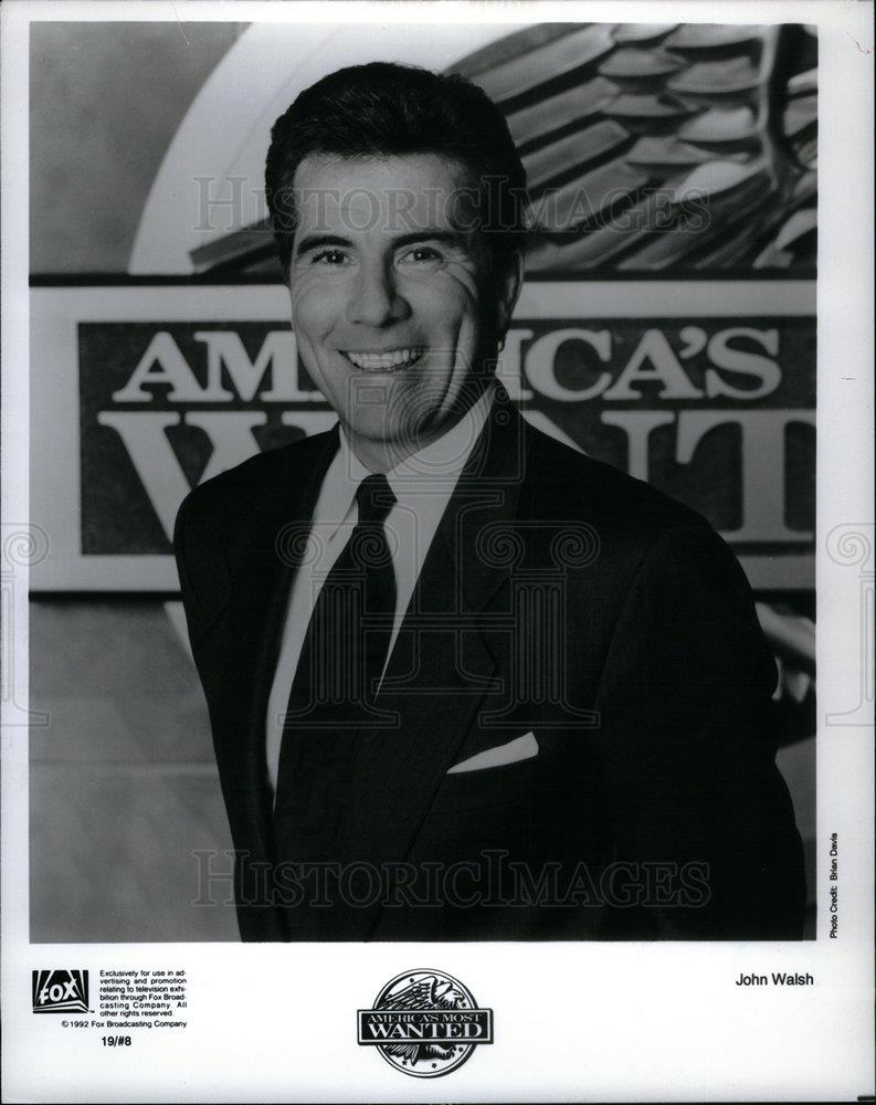 1994 Press Photo John Walsh America's Most Wanted TV - DFPD21357 - Historic Images