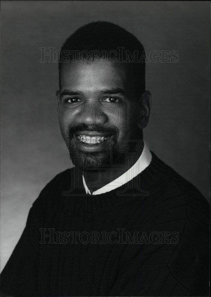 1995 Press Photo Rob Parker Sports Commentator - dfpd30811 - Historic Images