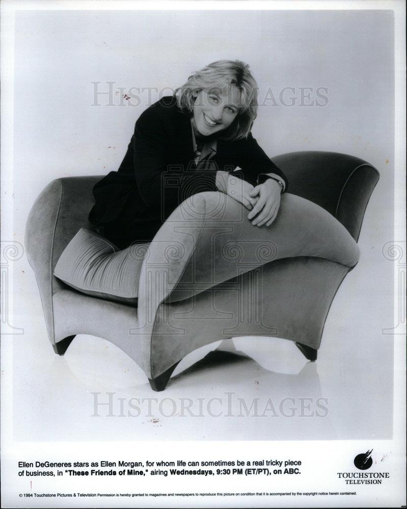 1994 Press Photo Ellen DeGeneres These Friends of Mine - DFPD13593 - Historic Images