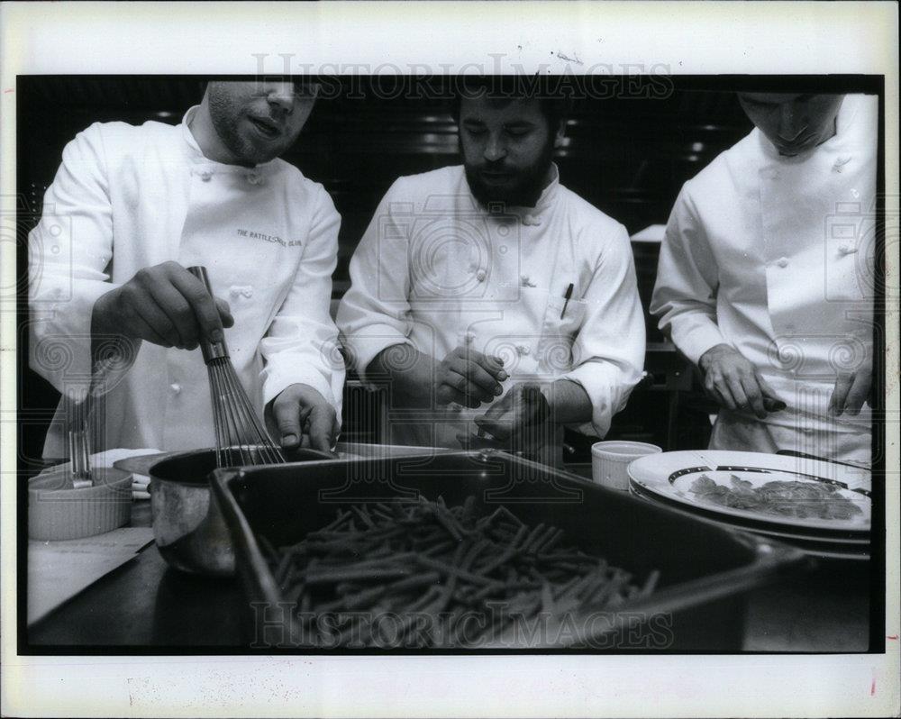 1990 Press Photo Madeleine Kamman Preparation Lunch - DFPD58221 - Historic Images