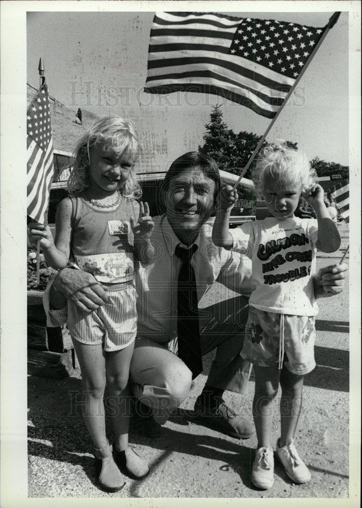 1990 Press Photo Richard Allen Republican Candidate - dfpd29619 - Historic Images