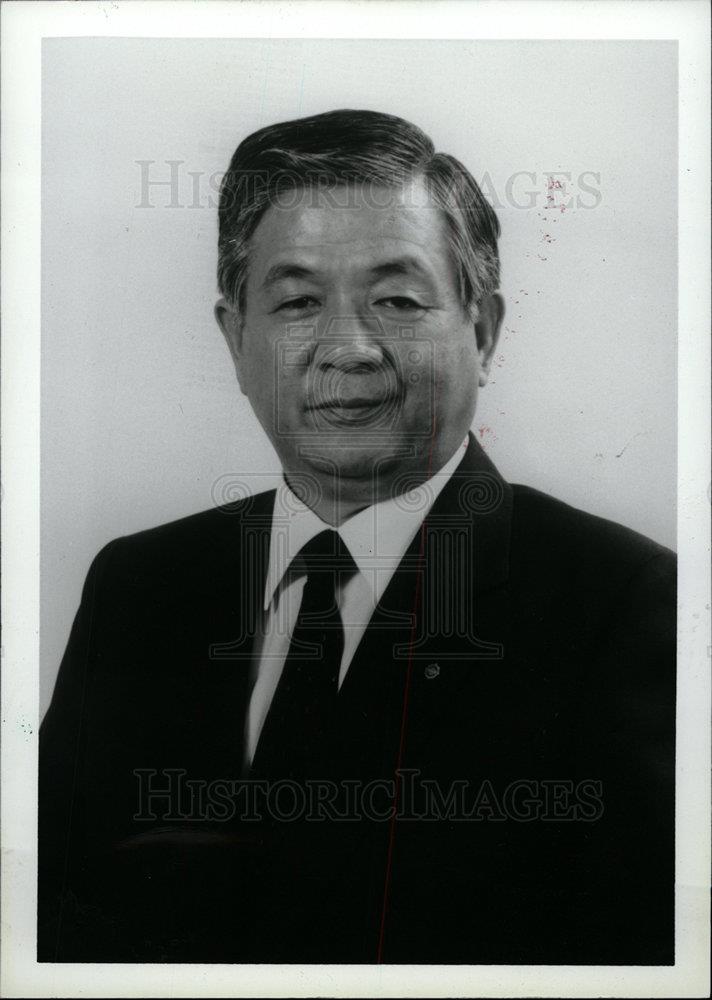 1991 Press Photo Mr. Haruo Ohno, President - dfpd27689 - Historic Images