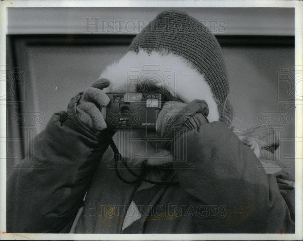 1992 Press Photo Heather Ptaszek exhibition sculpture - DFPD51109 - Historic Images