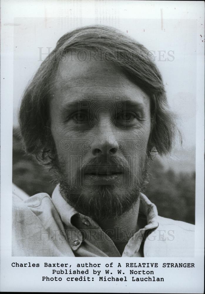 1991 Press Photo Charles Baxter Author - dfpd33225 - Historic Images