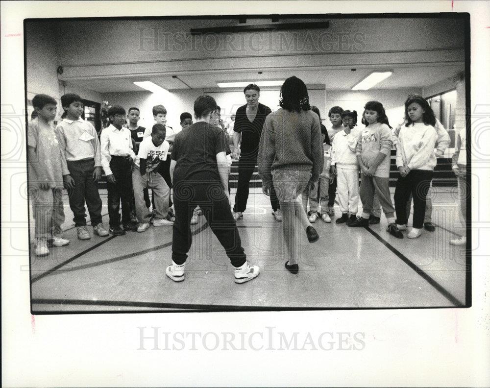 1991 Press Photo Jacques d&#39;Amboise ballet dancer - dfpd49339 - Historic Images