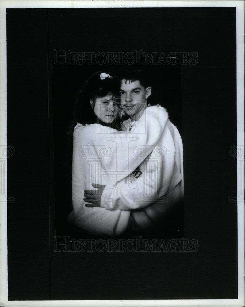 1993 Press Photo April Vance Michael Miller - DFPD12769 - Historic Images