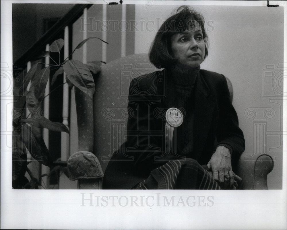 1991 Press Photo Nancy Cressy Cultural Councilq - DFPD72419 - Historic Images