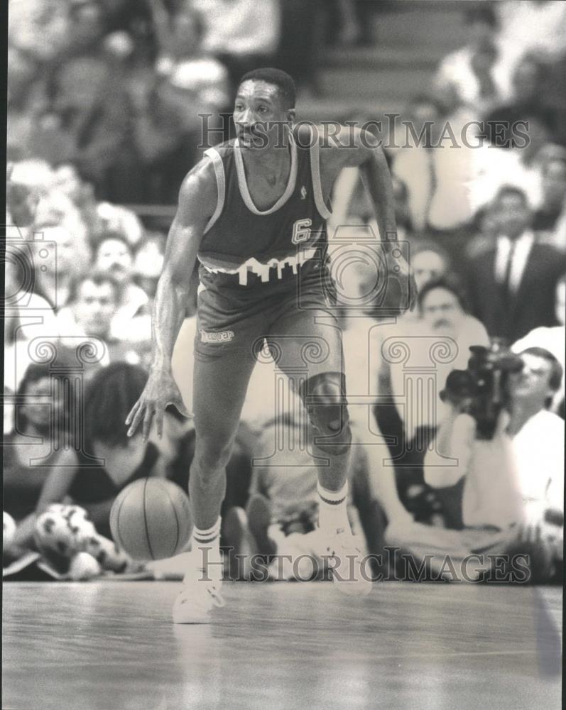 1989 Press Photo Walter Davis Basketball Player - RRQ19145 - Historic Images