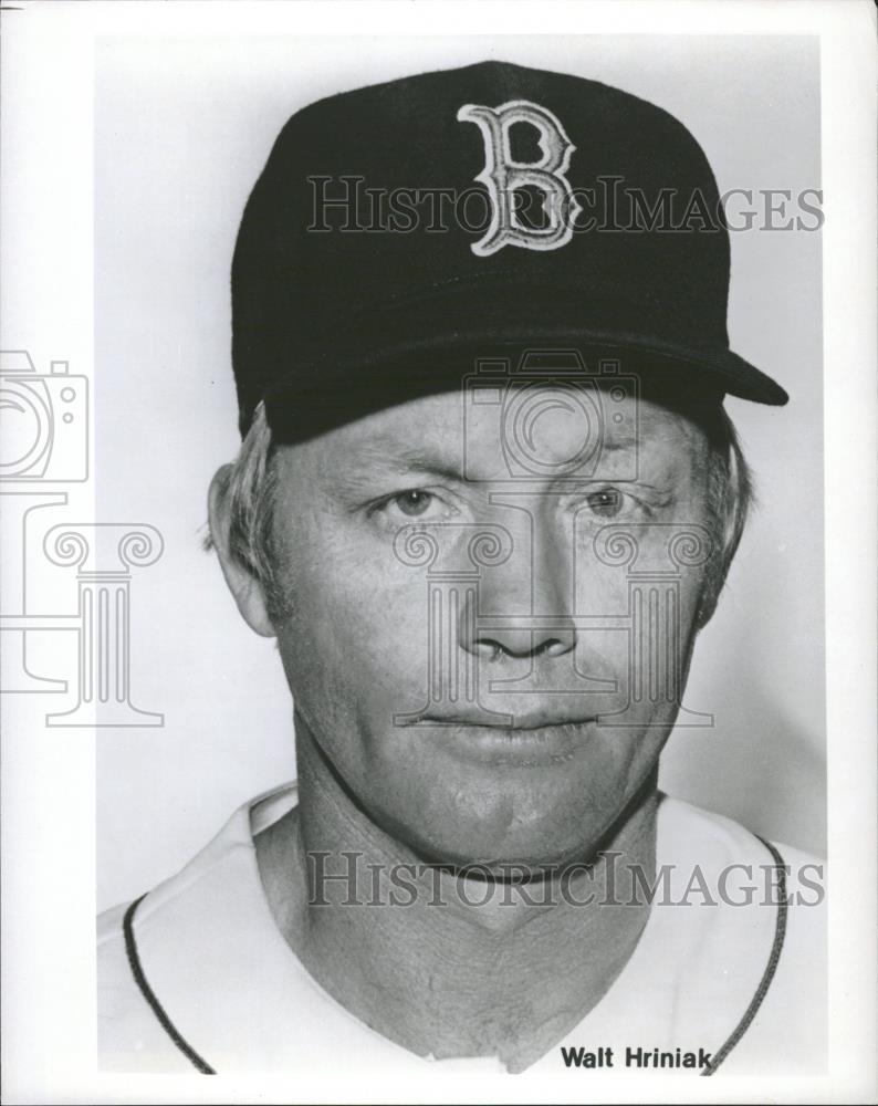 1989 Press Photo Walt Hriniak Boston Red Sox Baseball - RRQ19251 - Historic Images