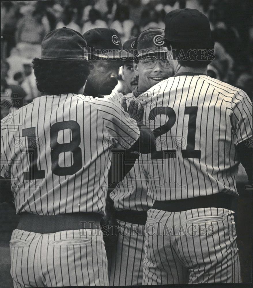 1988 Press Photo Vance Law Chicago Cubs Baseball Sport - RRQ19375 - Historic Images