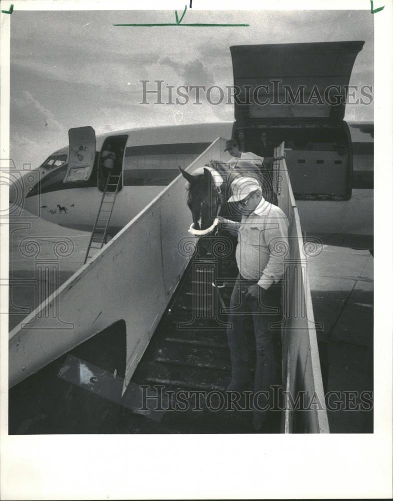 1987 Press Photo First horse Manila Arlington Million - RRQ19419 - Historic Images