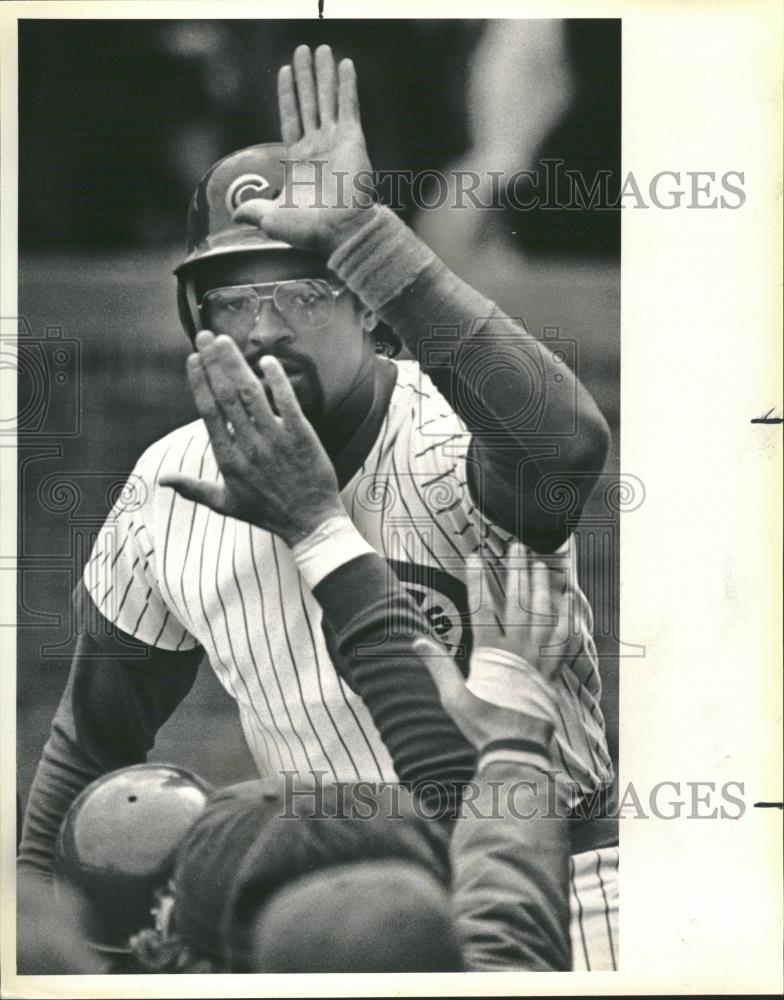 1984 Press Photo Leon Durham first baseman Baseball - RRQ19857 - Historic Images