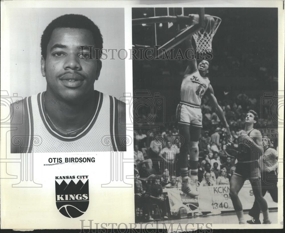 Press Photo Otis Birdsong Basketball Kansas City Kings - RRQ20281 - Historic Images