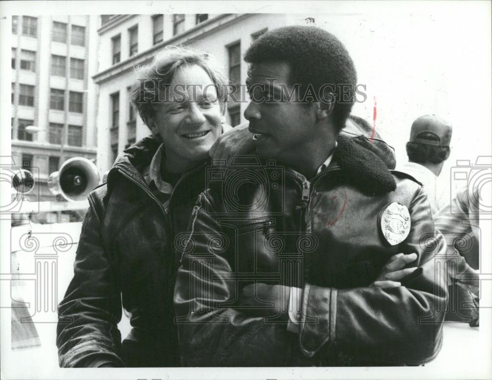 1984 Press Photo Hill Street Blues Haid and Warren - RRQ20539 - Historic Images