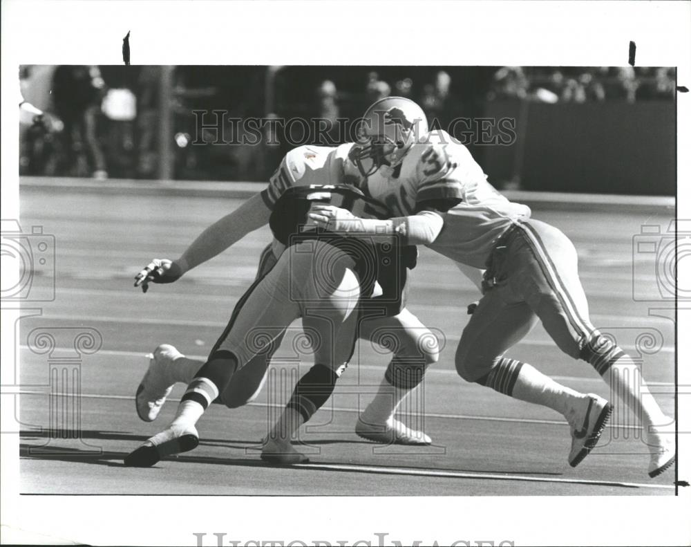 1988 Press Photo Bennie Blades NFL safety cornerback - RRQ20615 - Historic Images