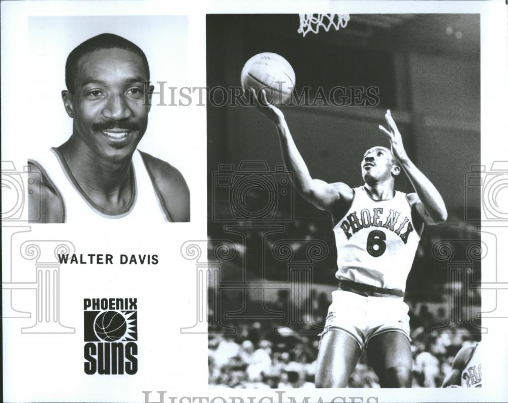 1988 Press Photo Phoenix Suns Basketball Walter Davis - RRQ20903 - Historic Images