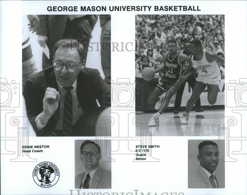 1989 Press Photo George Mason University basketball - RRQ20935 - Historic Images