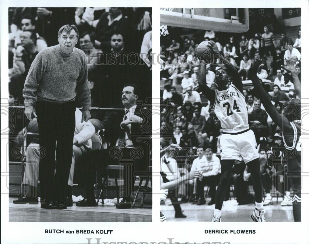 1990 Press Photo Hofstra Univesity Basketball - RRQ20941 - Historic Images