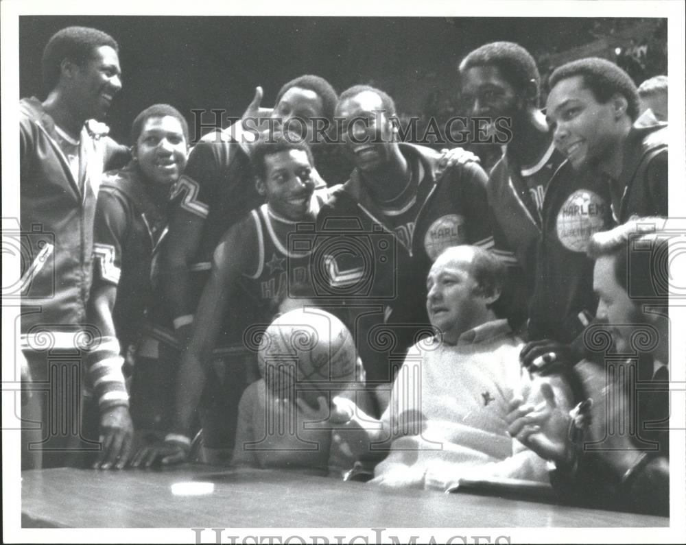 1982 Press Photo Harlem Globetrotters Basketball Team - RRQ20979 - Historic Images