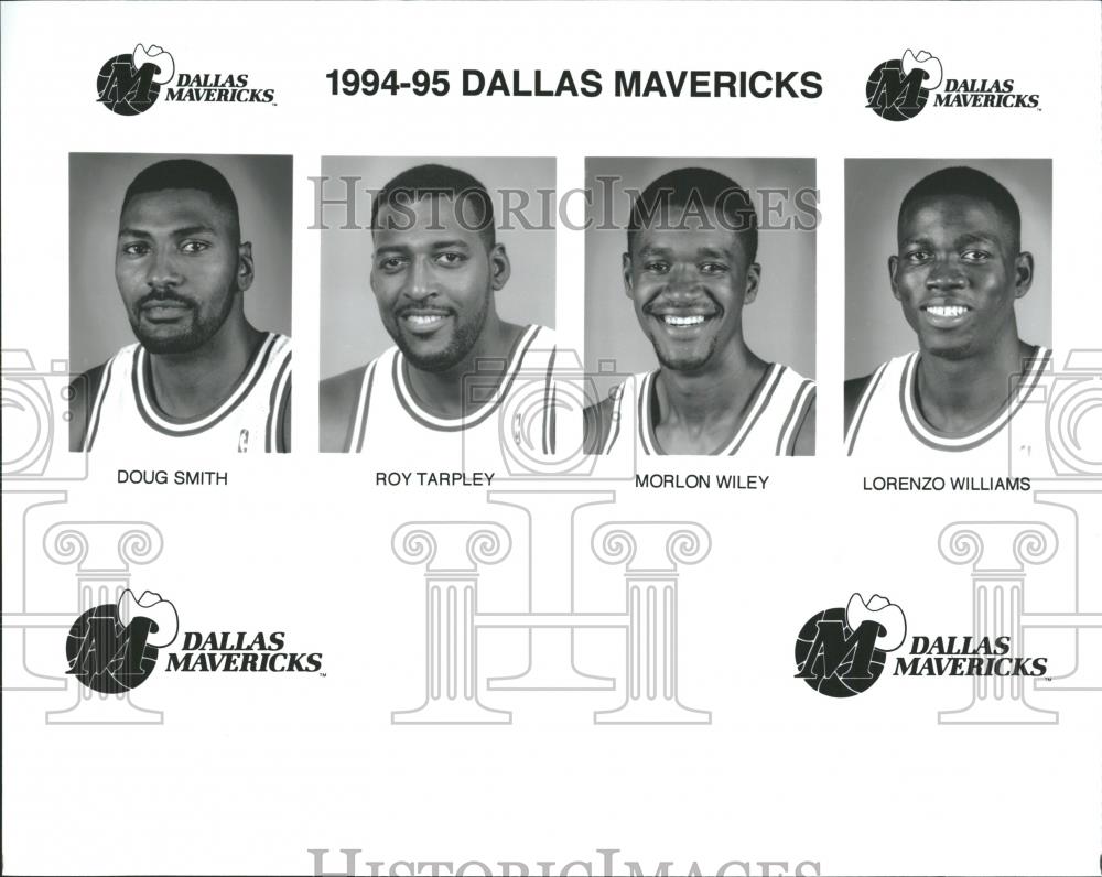 1994 Press Photo Dallas Mavericks Player Head Shots - RRQ21039 - Historic Images