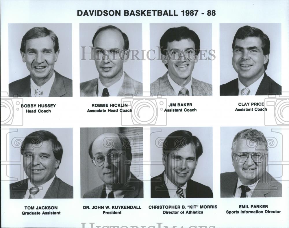 1987 Press Photo Bobby Hussey Robbie Hicklin Jim Baker - RRQ21041 - Historic Images