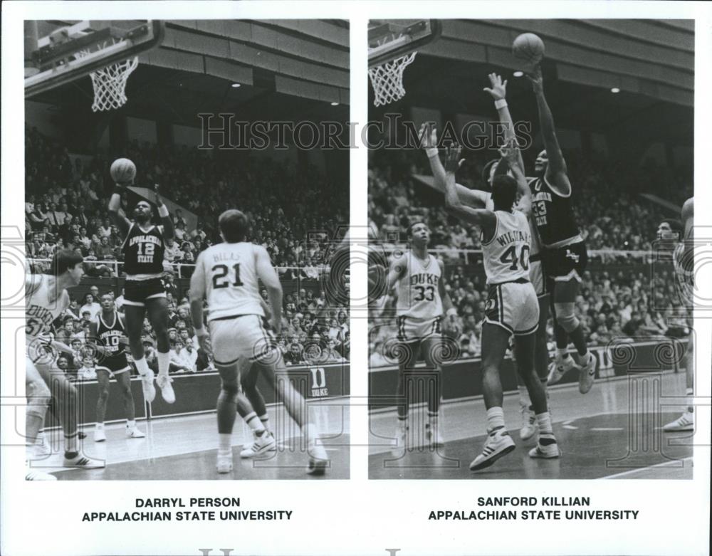 1987 Press Photo Appalachian State Basketball - RRQ21169 - Historic Images