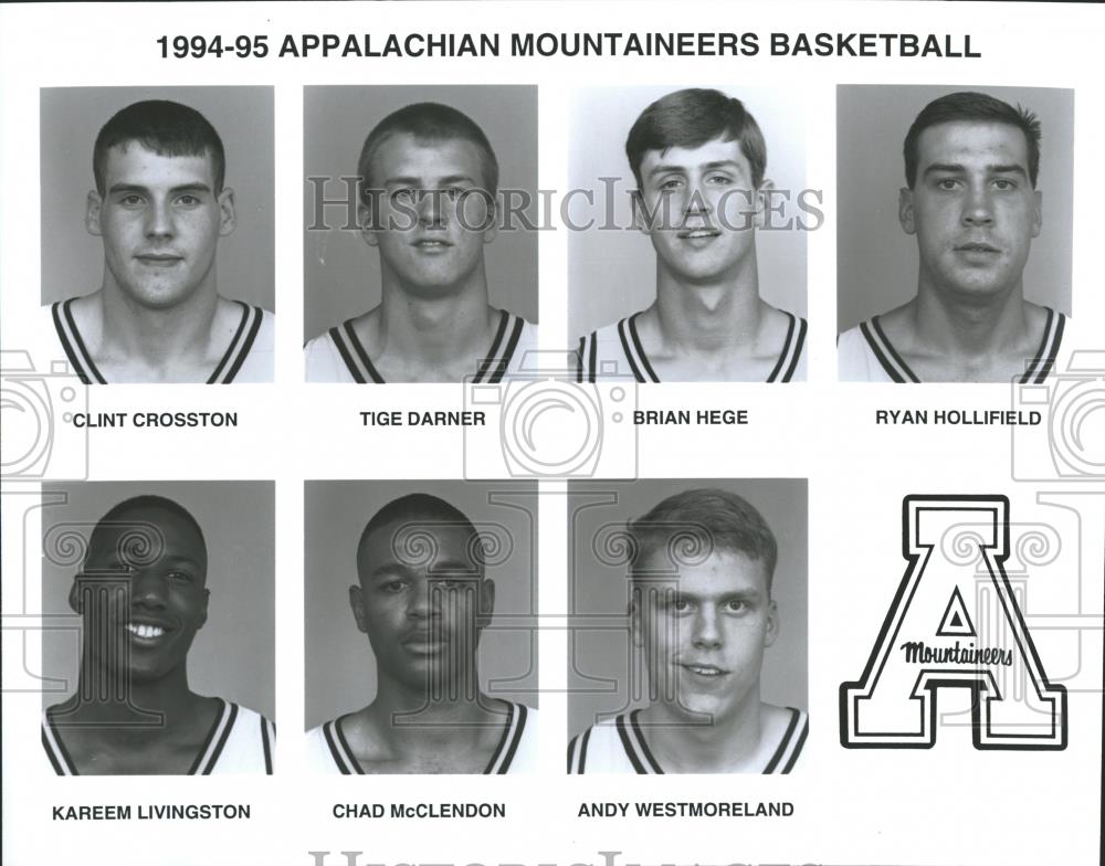 1994 Press Photo Appalachian Mountaineers Basketball - RRQ21177 - Historic Images