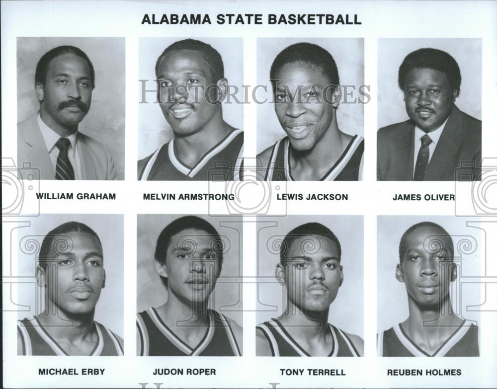 Alabama State Basketball Team Undated Vintage Press Photo Print alabama-state-basketball-team-undated-vintage-press-photo-print