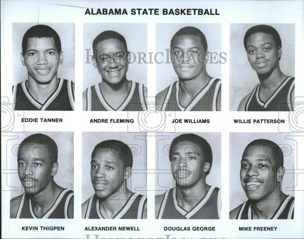 Alabama State Basketball Team - RRQ21259 - Historic Images
