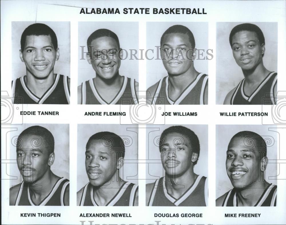Alabama State Basketball Team Undated Vintage Press Photo Print alabama-state-basketball-team-undated-vintage-press-photo-print