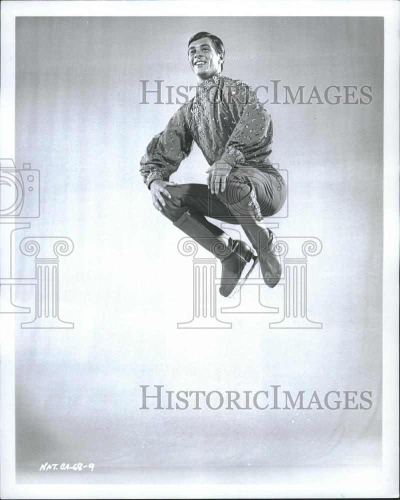 Press Photo Tommy Litz World Free Style Skating Champ - RRQ21387 - Historic Images