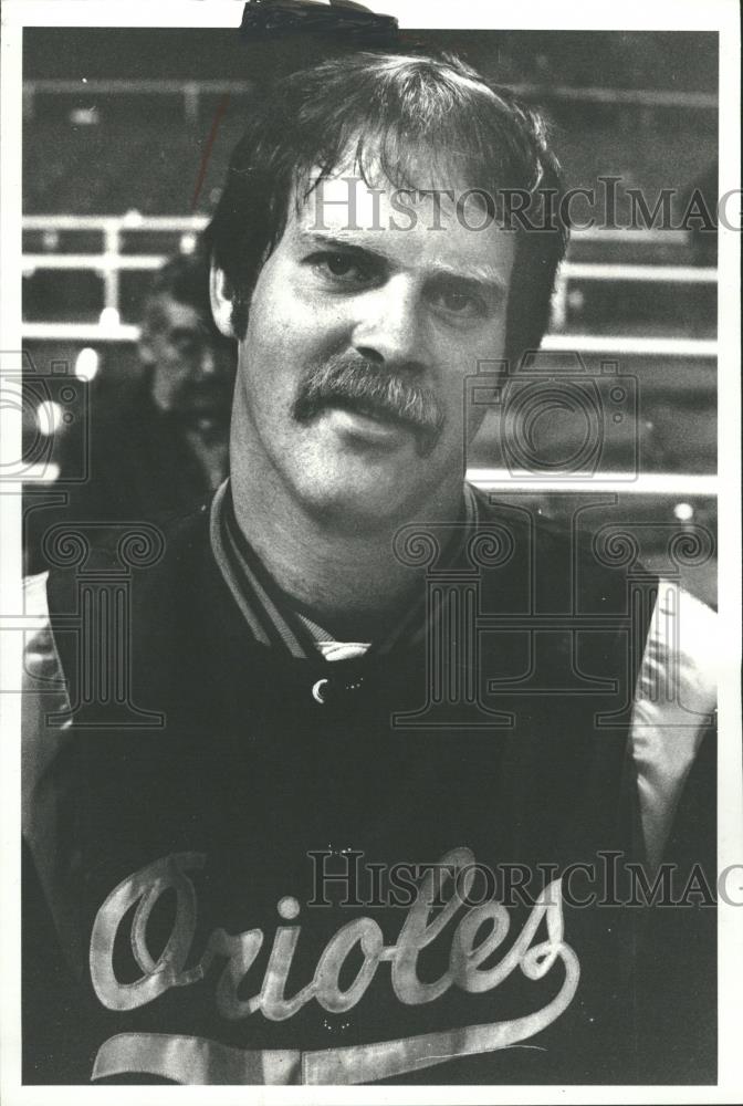 1981 Press Photo Tim Stoddard Baseball Pitcher - RRQ21739 - Historic Images