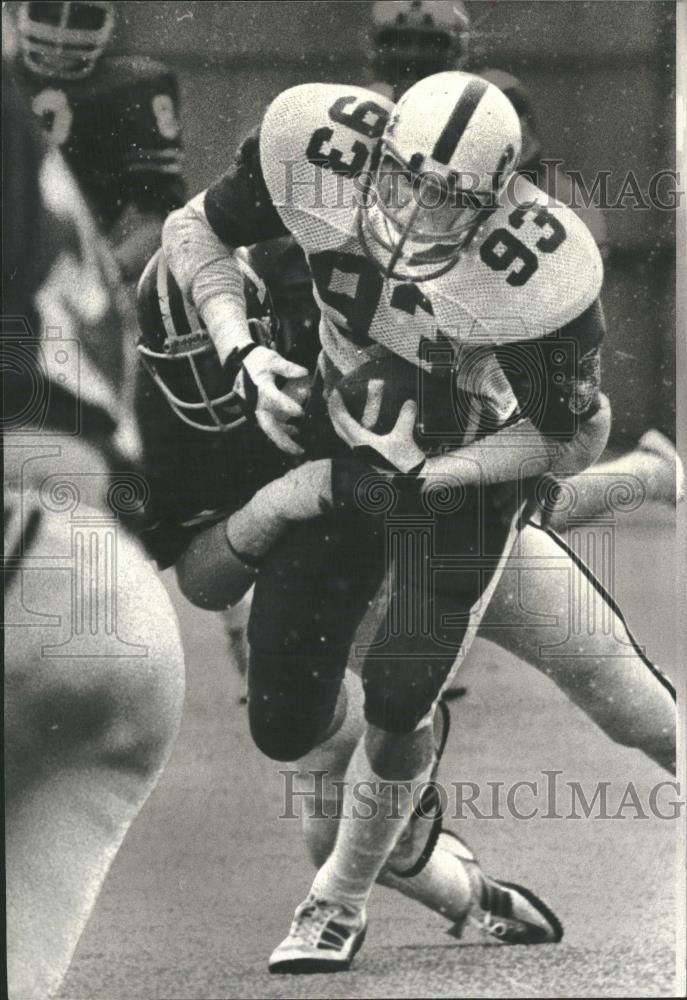 1980 Press Photo Northwestern Univ Football John Finn - RRQ22047 - Historic Images