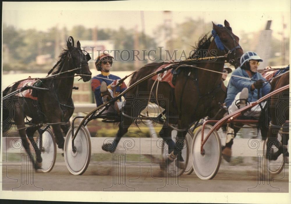 1985 Press Photo Mark Fordan Harness Driver - RRQ22161 - Historic Images