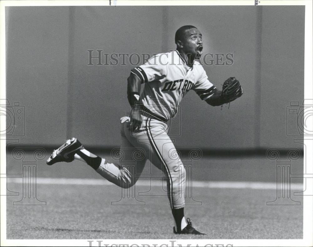 1991 Press Photo Tony Phillips Utility Detroit Tigers - RRQ22237 - Historic Images