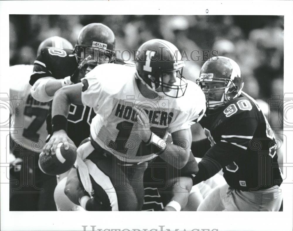 1992 Press Photo Jason Cunningham Football Player - RRQ22725 - Historic Images