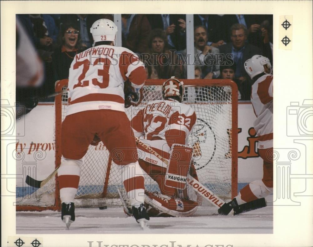 1989 Press Photo Lee Norwood Hockey - RRQ22751 - Historic Images