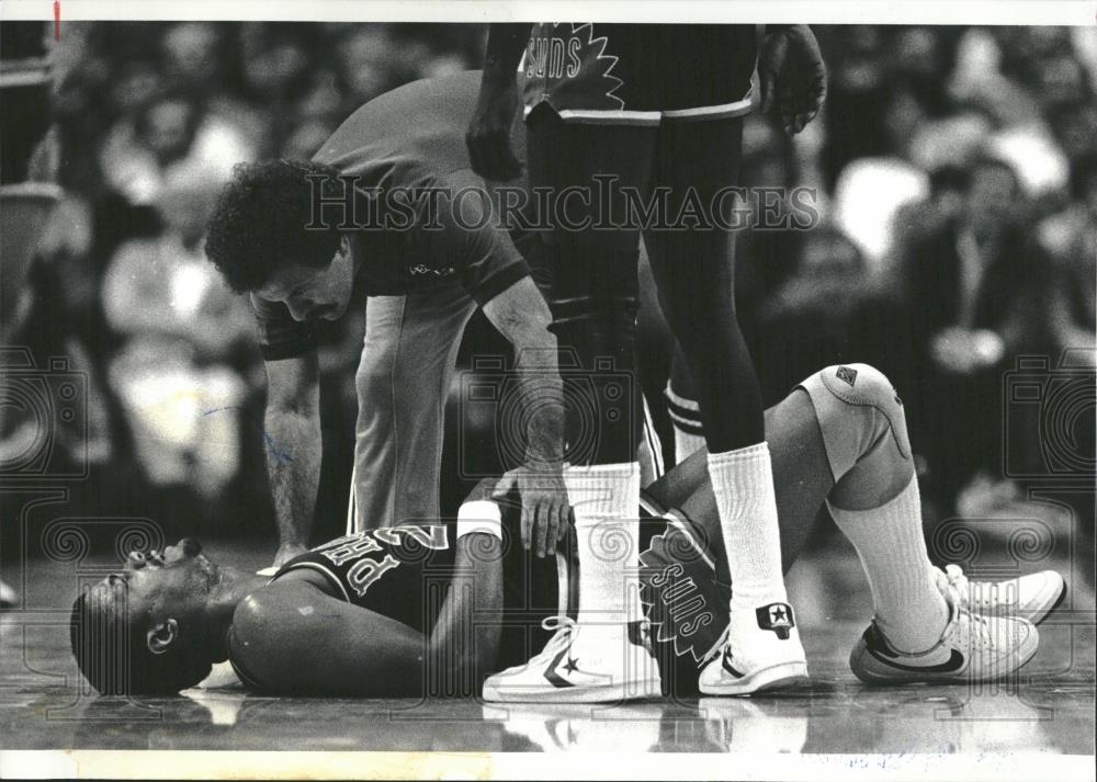 1983 Press Photo Maurice Lucas Basketball Player - RRQ22791 - Historic Images