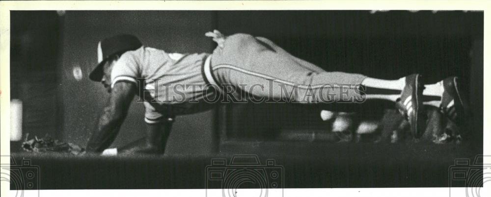 1983 Press Photo Toronto Blue Jays Player Willie Upshaw - RRQ22949 - Historic Images