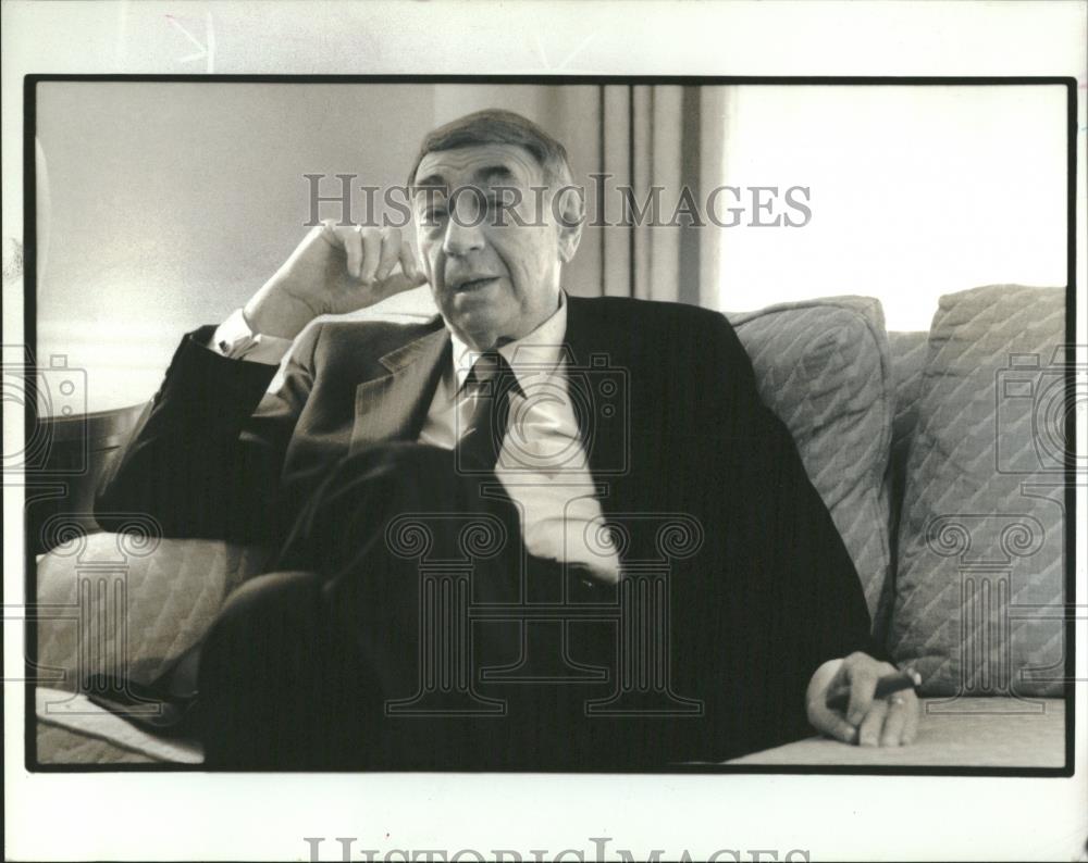 1991 Press Photo Howard Cosell The Incomparable One - RRQ23103 - Historic Images