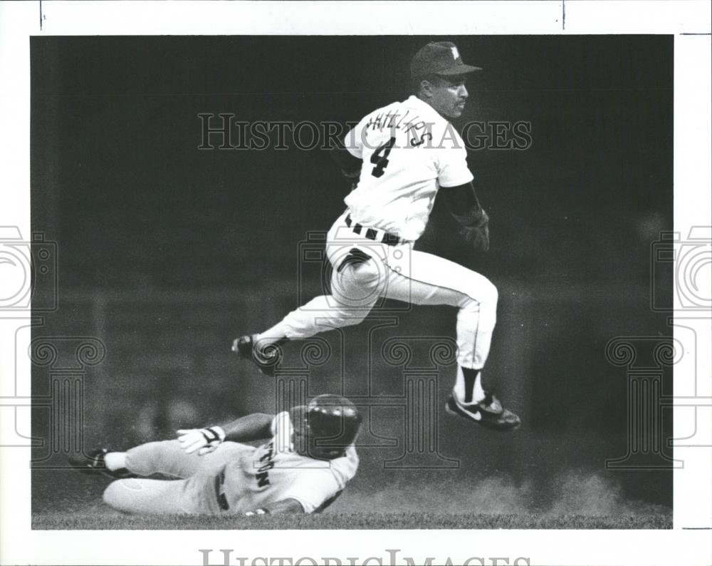 1991 Press Photo Tony Phillips Shortstop - RRQ23311 - Historic Images