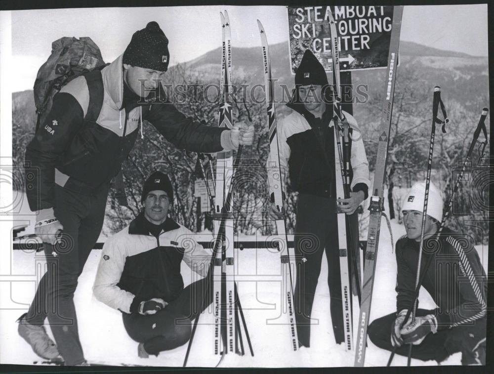 1981 Press Photo Steve Gaskill Skiing - RRQ23387 - Historic Images