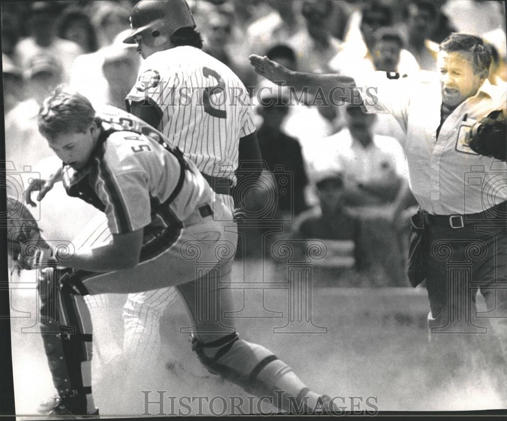 1988 Press Photo New York Mets/Chicago Cubs/Baseball - RRQ23565 - Historic Images