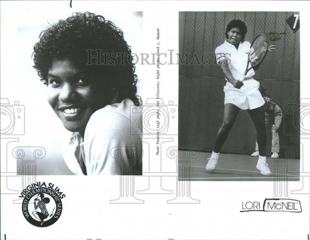 1987 Press Photo Lori McNeil Tennis - RRQ23575 - Historic Images