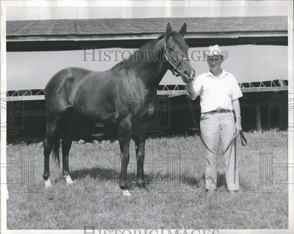 Press Photo Gin Collins Olympiaroo Sportsman Park - RRQ23739 - Historic Images