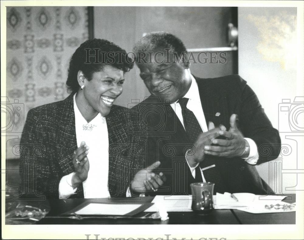 1986 Press Photo Lynette Woodward Harlem Globetrotter - RRQ24381 - Historic Images
