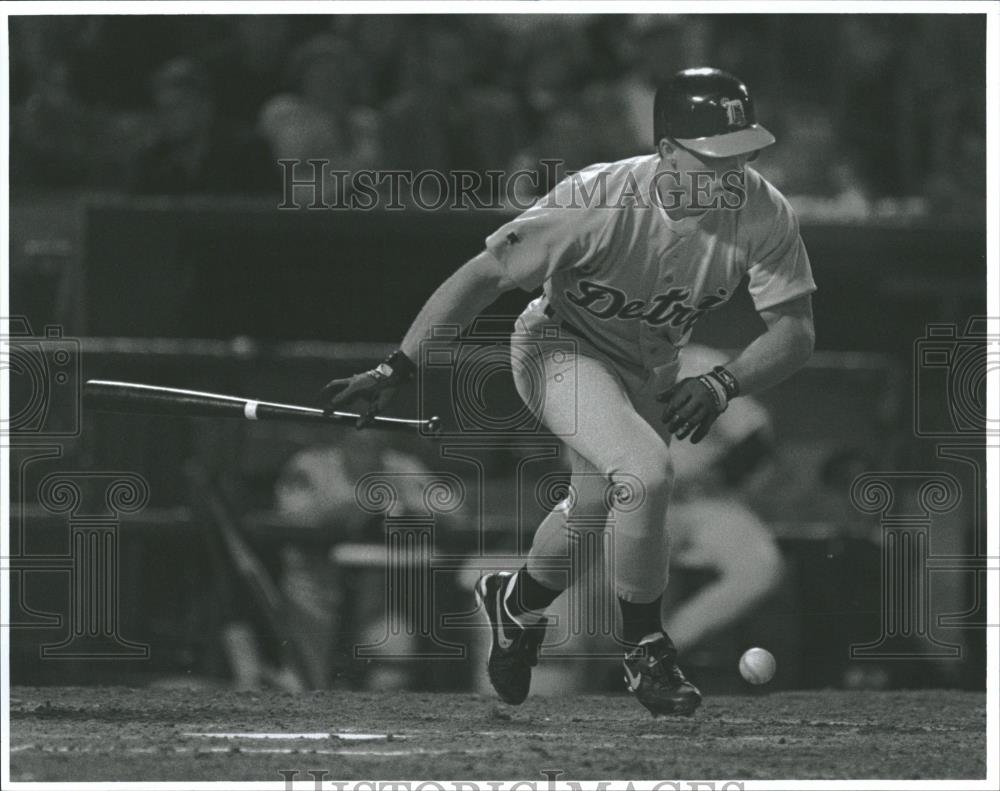 1995 Press Photo Chad Curtis, Detroit Tigers Baseball - RRQ24581 - Historic Images