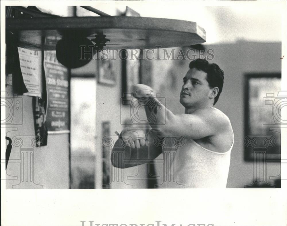 1985 Press Photo Graig Bodzianowski Woodlawn Boys Club - RRQ25567 - Historic Images