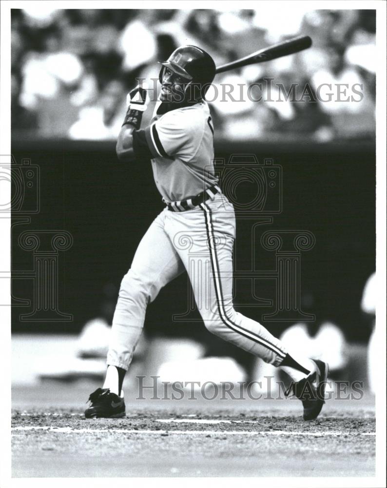 Press Photo Milt Cuyler Detroit Tigers Baseball plyaer - RRQ26019 - Historic Images