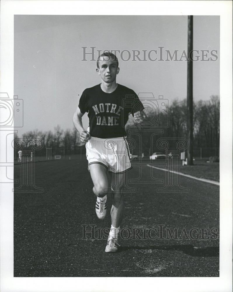 Press Photo Bill Clark Two Miller Notre Dame Running - RRQ26073 - Historic Images